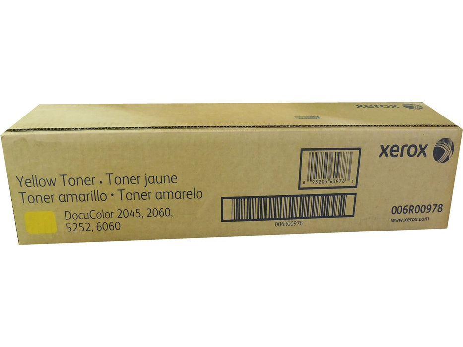 Xerox 006R00978 Yellow Toner Cartridge
