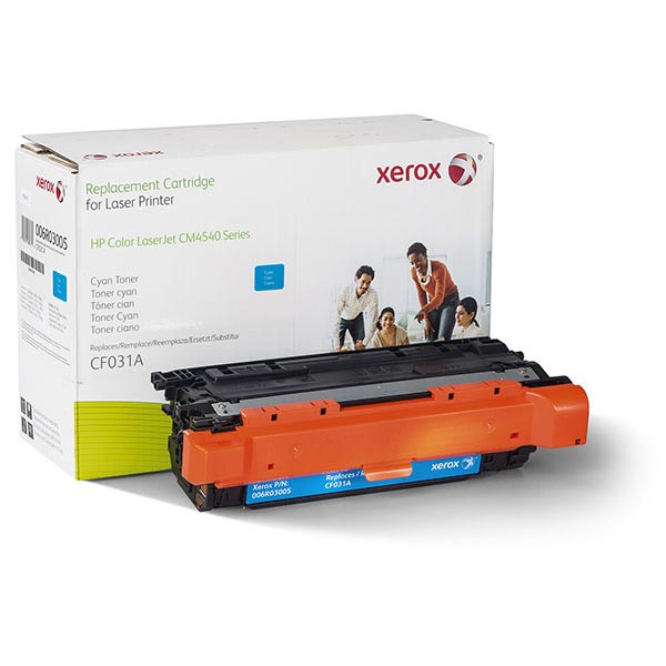 Xerox 006R03005 Cyan Remanufactured Toner Cartridge (CF031A)
