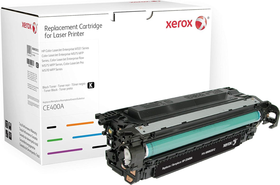 Xerox 006R03012 Black Remanufactured Toner Cartridge (CE400A)