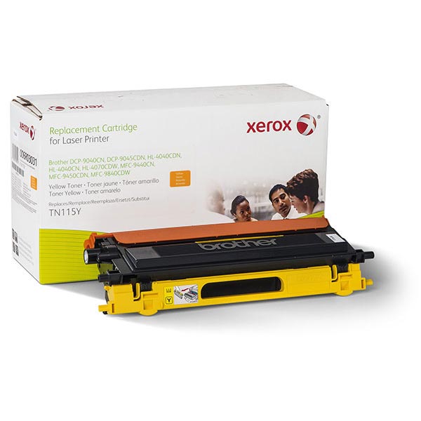 Xerox 006R03031 Yellow Remanufactured High Yield Toner Cartridge (TN-115Y)