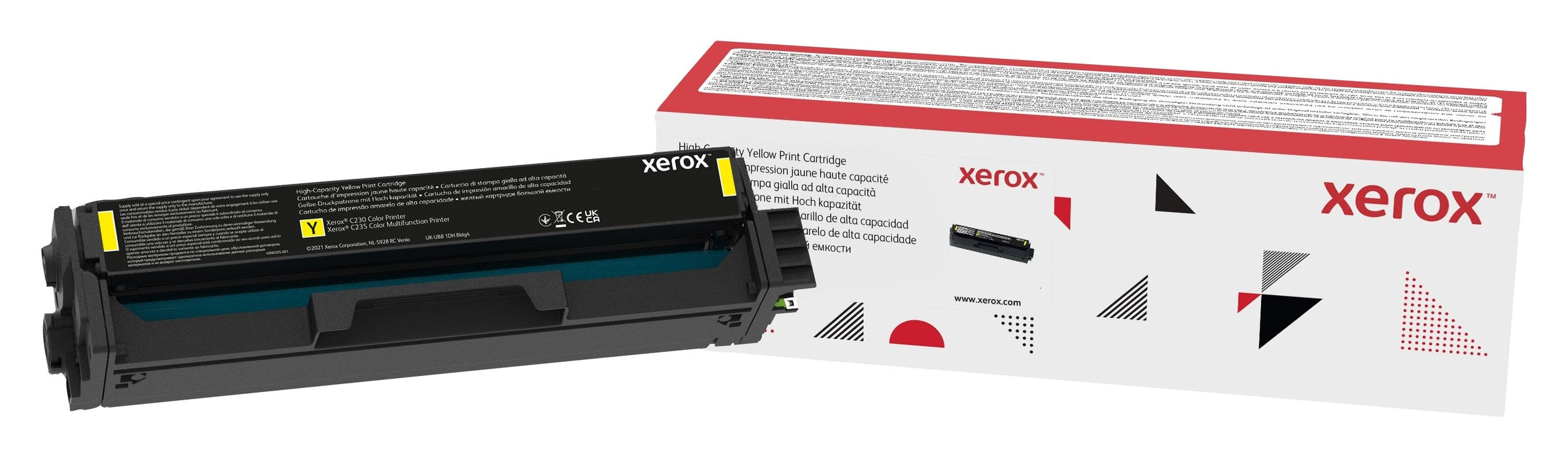 Xerox 006R04394 Yellow High Yield Toner Cartridge