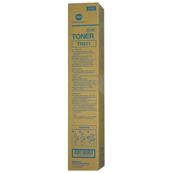 Konica Minolta 024E Black Toner Cartridge