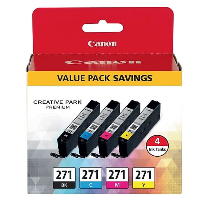Canon 0390C005 Black / Color Ink Cartridge Combo Pack