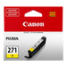 Canon Canon CLI-271 Yellow Standard Yield Original OEM Ink Cartridge