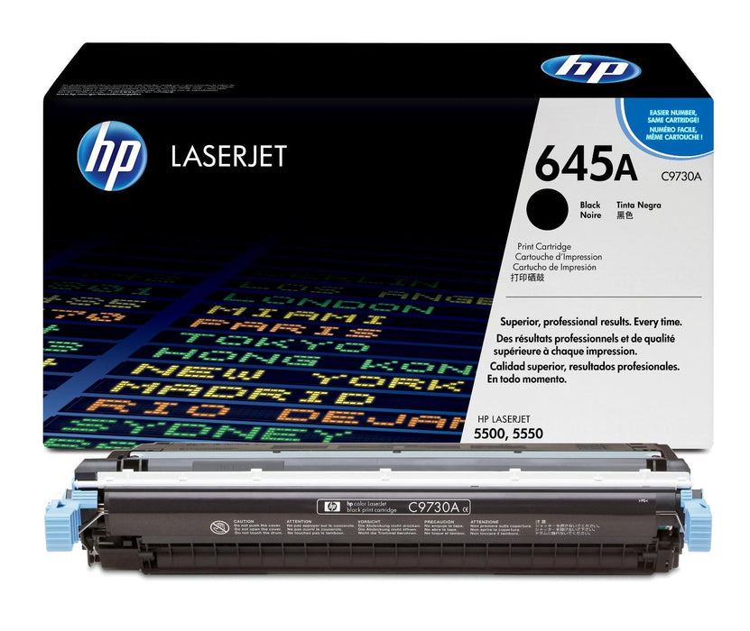 HP 645A C9731A Cyan Standard Yield Original LaserJet Toner Cartridge – 12,000 Pages