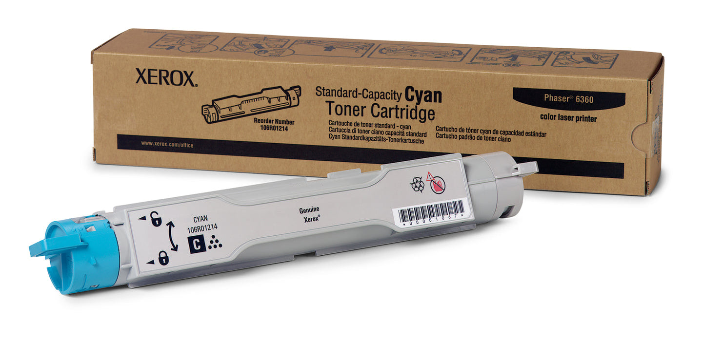 Xerox 106R01214 Cyan Toner Cartridge