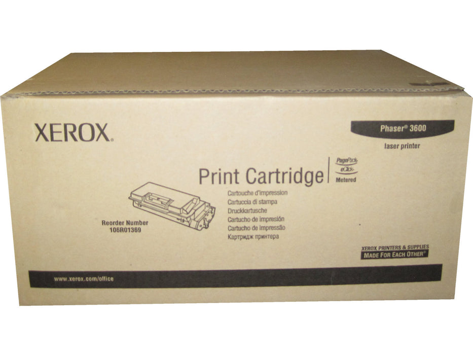 Xerox 106R01369 Black Metered Toner Cartridge