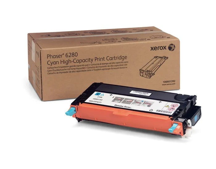 Xerox 106R01392 Cyan High Yield Toner Cartridge