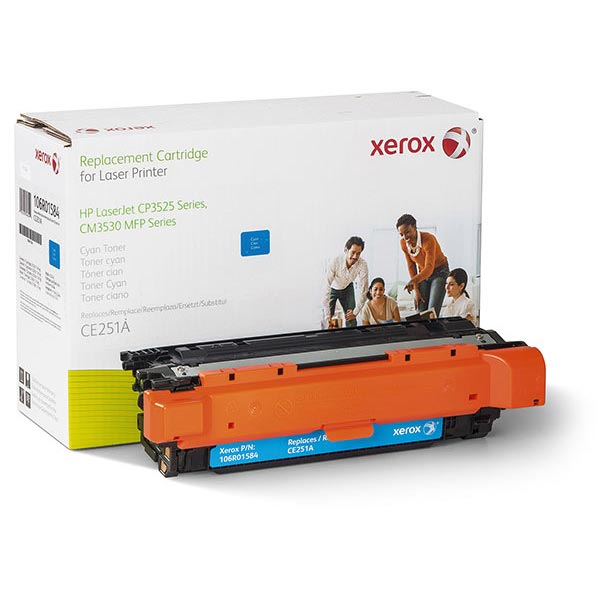 Xerox 106R01584 Cyan Remanufactured Toner Cartridge (CE251A)