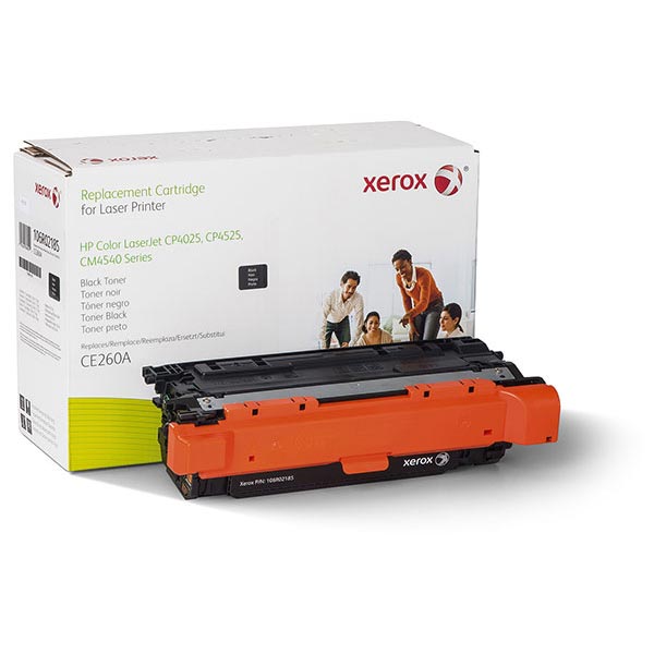 Xerox 106R02185 Black Remanufactured Toner Cartridge (CE260A)