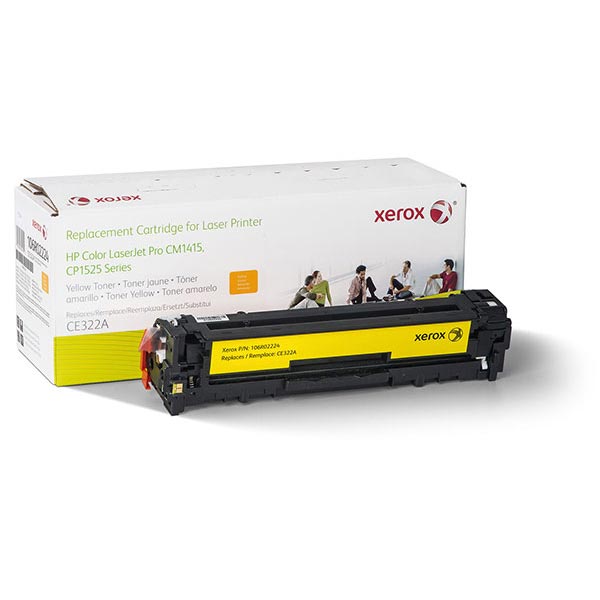Xerox 106R02224 Yellow Remanufactured Toner Cartridge (CE322A)