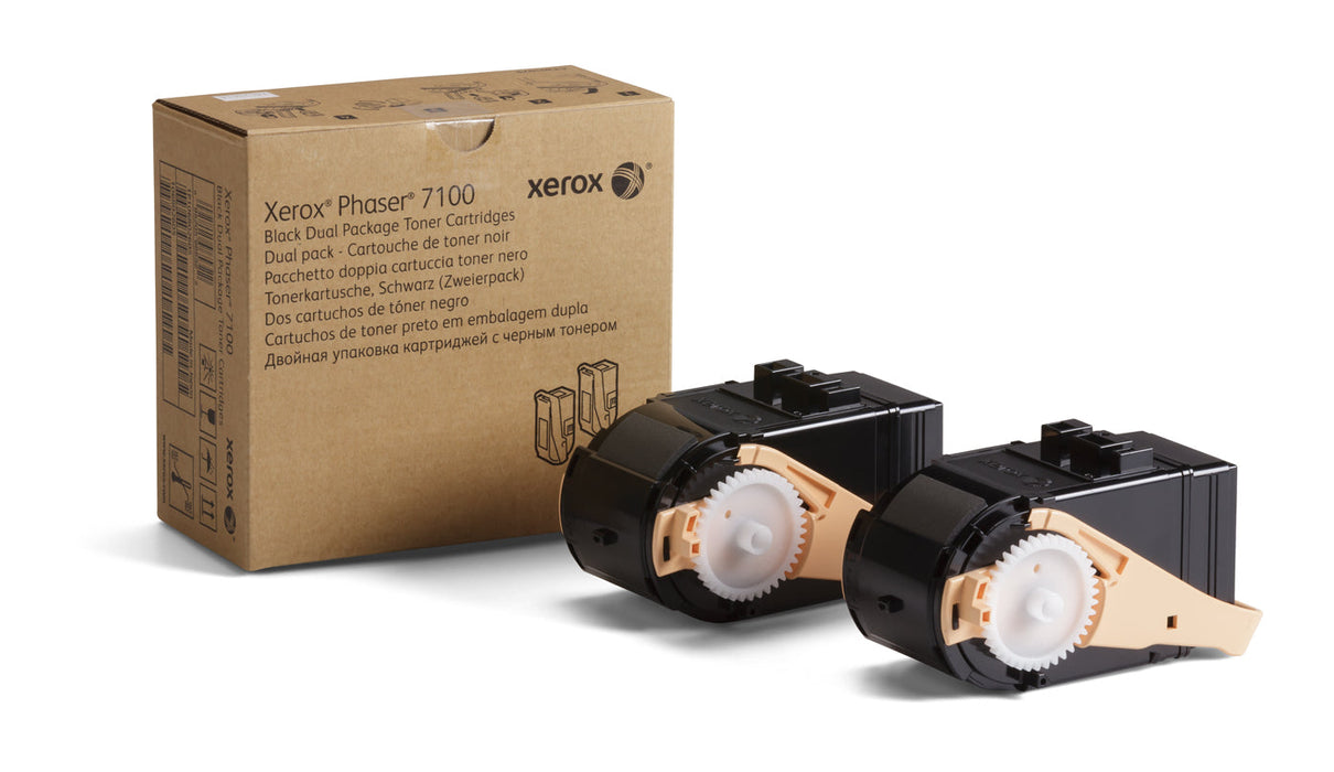 Xerox 106R02605 Black Toner Cartridge Dual Pack