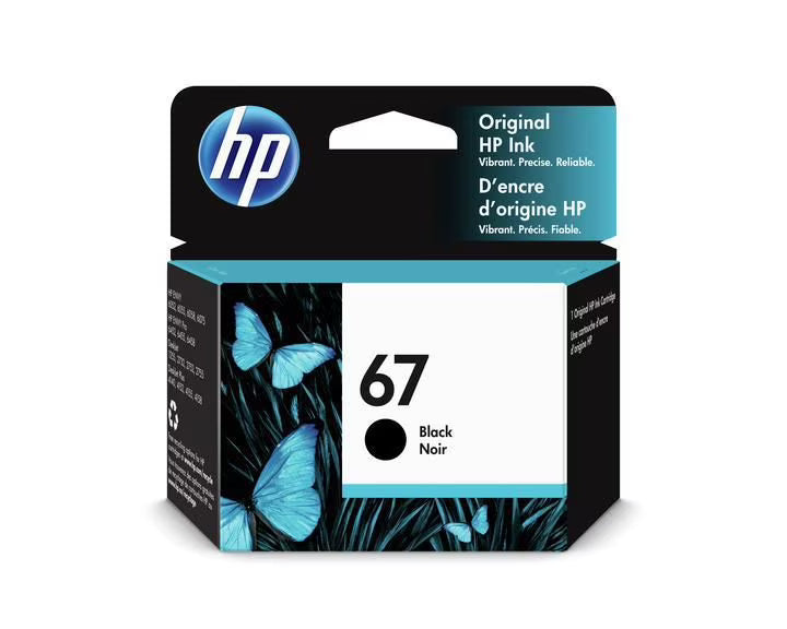 HP 67 3YM56AN Black Ink Cartridge