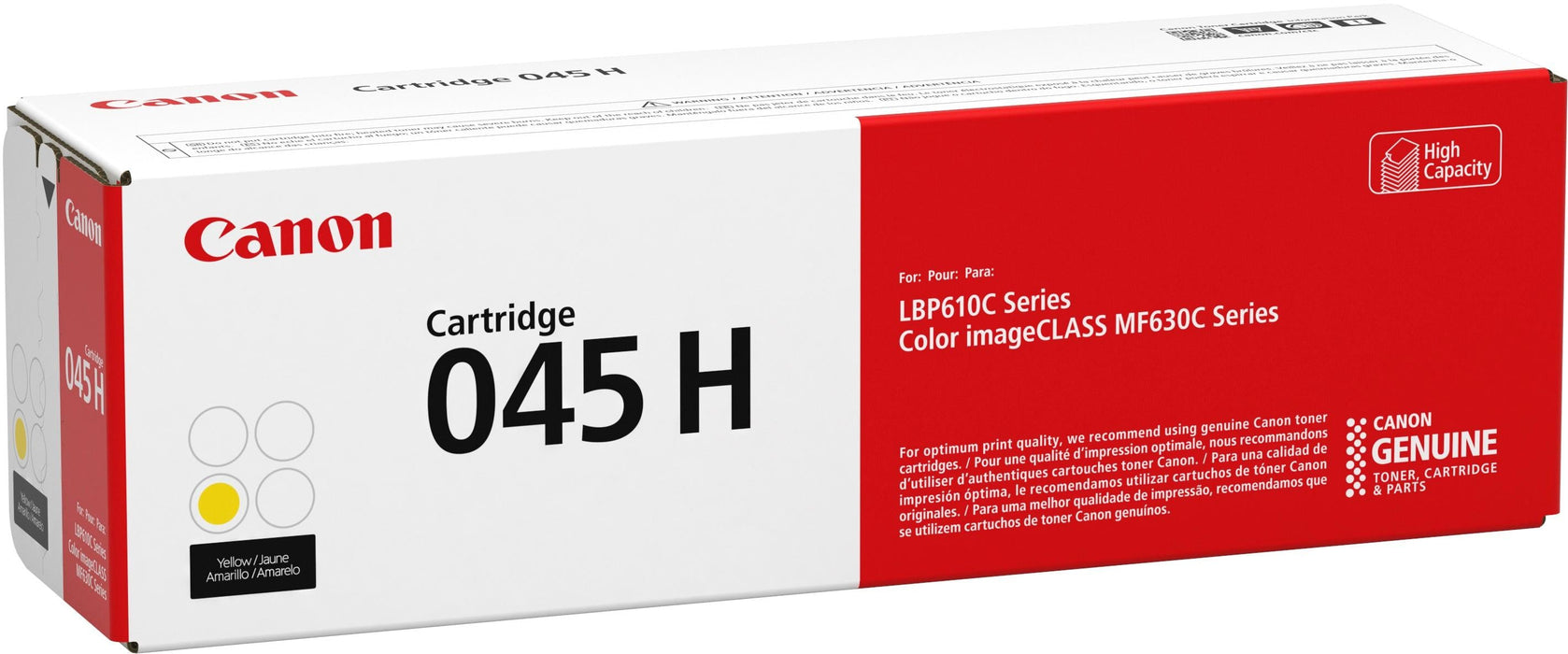 Canon 1243C001 Yellow High Yield Toner Cartridge