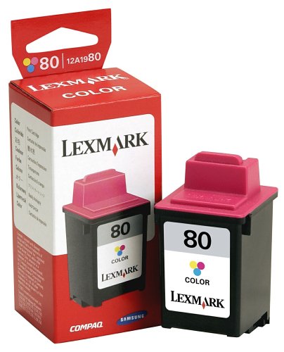 Lexmark 12A1980 Tri-Color High Yield Ink Cartridge