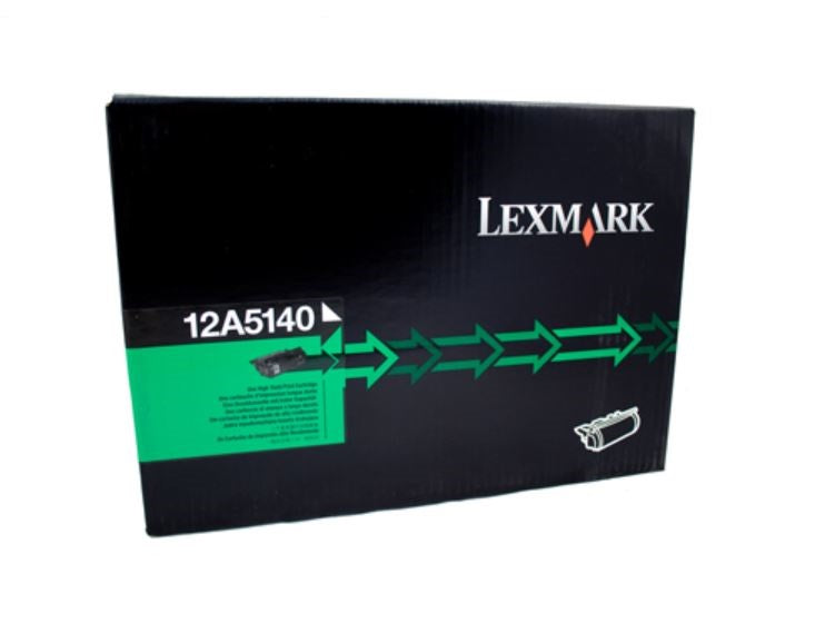 Lexmark 12A5140 Black High Yield Toner Cartridge