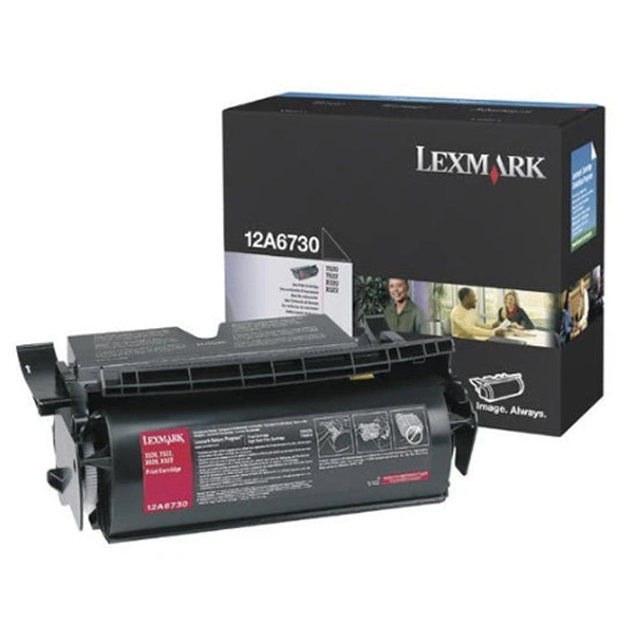 Lexmark 12A6730 Black Toner Cartridge