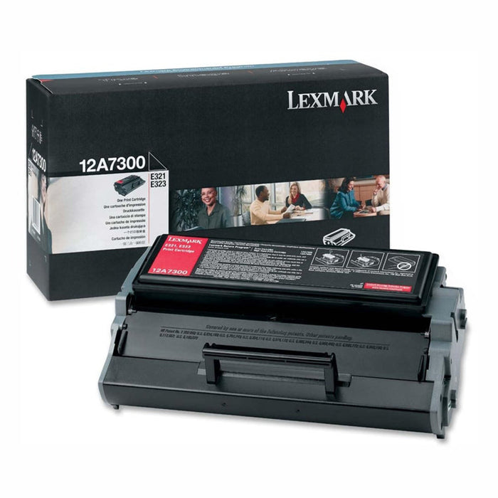 Lexmark 12A7300 Black Toner Cartridge