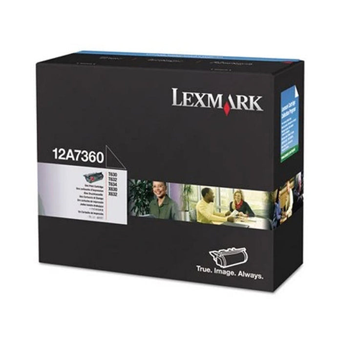 Lexmark 12A7360 Black Toner Cartridge