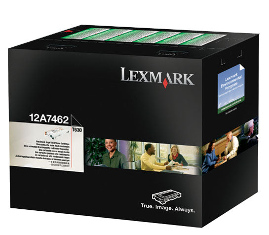 Lexmark 12A7462 Black High Yield Return Program Toner Cartridge