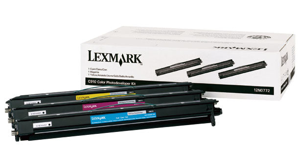 Lexmark 12N0772 Cyan / Magenta / Yellow Photodeveloper Cartridge