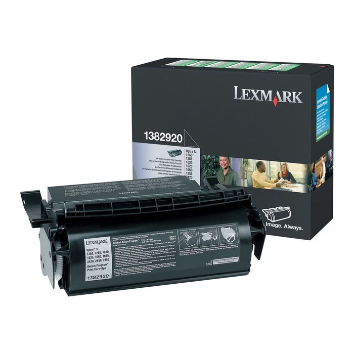 Lexmark 1382920 Black Return Program Toner Cartridge