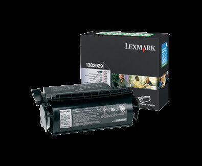 Lexmark 1382929 Black High Yield Return Program Toner Cartridge