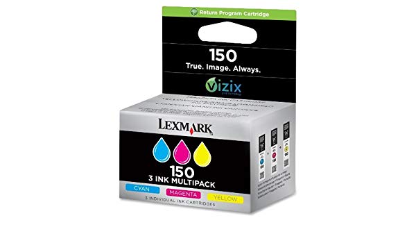 Lexmark 14N1805 Cyan / Magenta / Yellow Ink Cartridge 3/Pack
