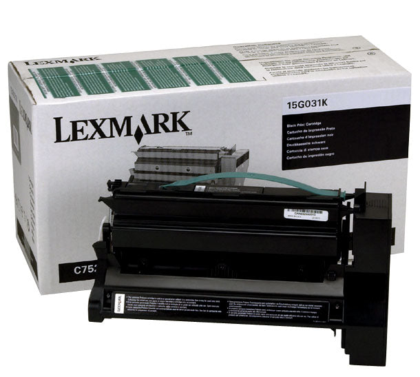 Lexmark 15G031K Black Toner Cartridge
