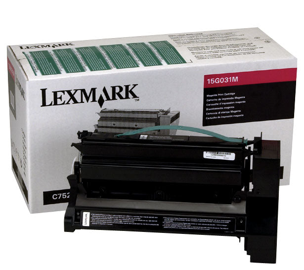 Lexmark 15G031M Magenta Toner Cartridge