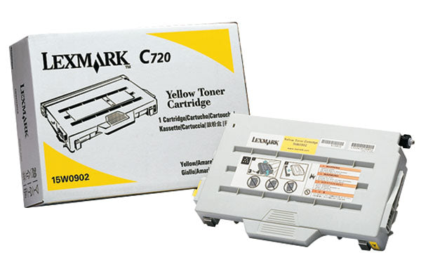 Lexmark 15W0902 Yellow Toner Cartridge