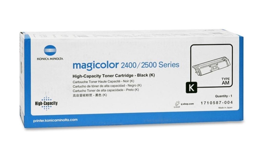 Konica Minolta 1710587-004 Black Toner Cartridge