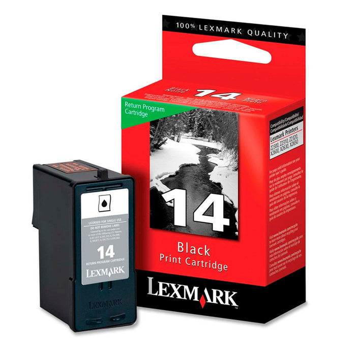 Lexmark 18C2090 Black Return Program Ink Cartridge