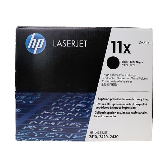 HP 11X Q6511X Black High Yield Original LaserJet Toner Cartridge – 12,000 Pages