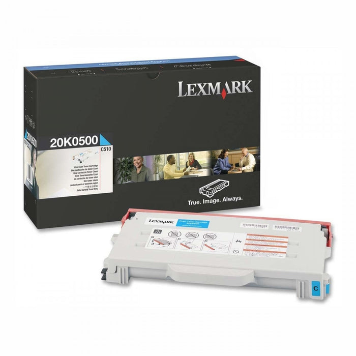 Lexmark 20K0500 Cyan Toner Cartridge