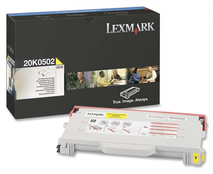 Lexmark 20K0502 Yellow Toner Cartridge