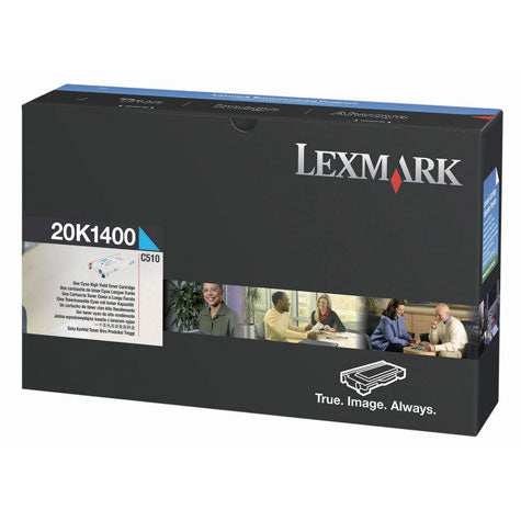 Lexmark 20K1400 Cyan High Yield Toner Cartridge