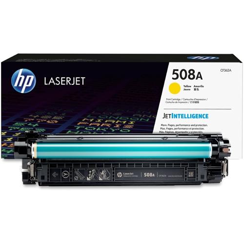 HP 508A CF362A Yellow Standard Yield Original LaserJet Toner Cartridge