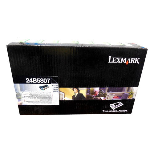 Lexmark 24B5807 Black Extra High Yield Return Program Toner Cartridge