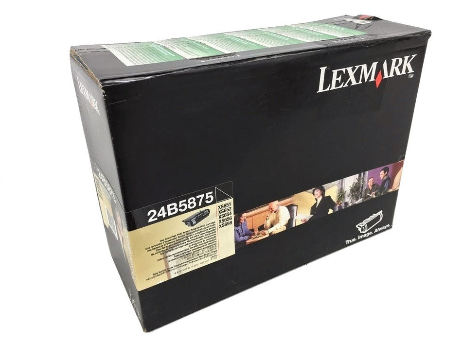 Lexmark 24B5875 Black Extra High Yield Return Program Toner Cartridge