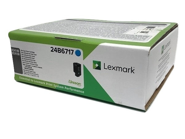 Lexmark 24B6717 Cyan Toner Cartridge