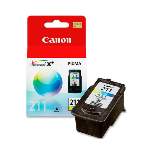 Canon 2976B001 CL-211 Tri-Color Standard Yield Ink Cartridge