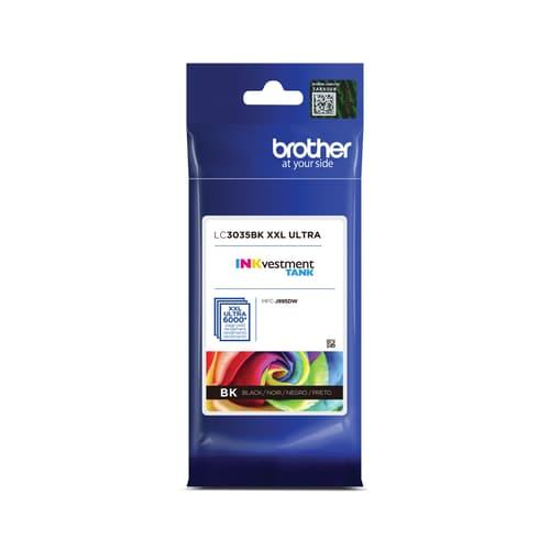 Brother LC3035BK Black Ultra High-Yield INKvestment Tank Original Ink Cartridge