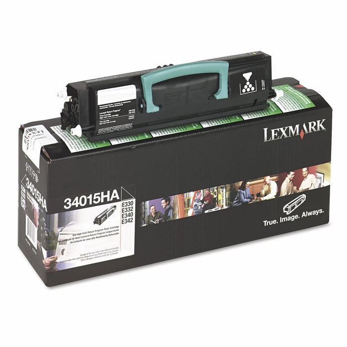 Lexmark 34015HA Black High Yield Toner Cartridge