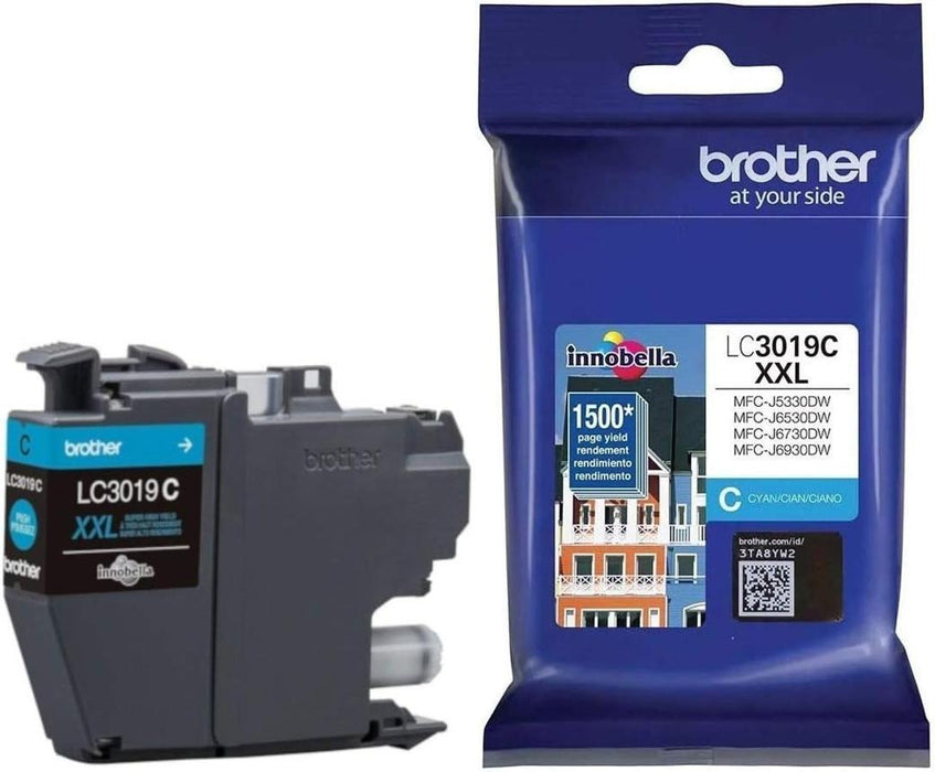 Brother LC3019C Cyan Super High-Yield Original Ink Cartridge