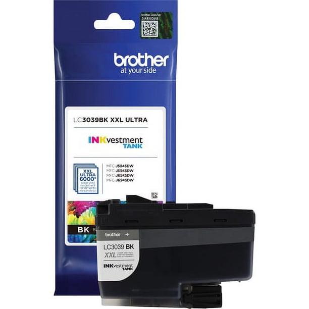 Brother LC3039BK Black Ultra High-Yield INKvestment Tank Original Ink Cartridge