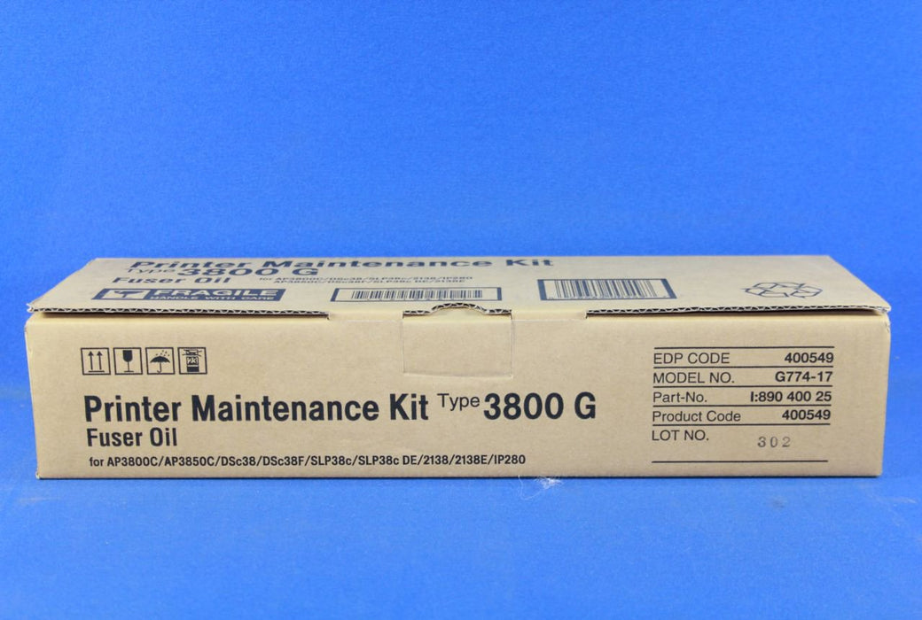 Ricoh 400549  Fuser Oil