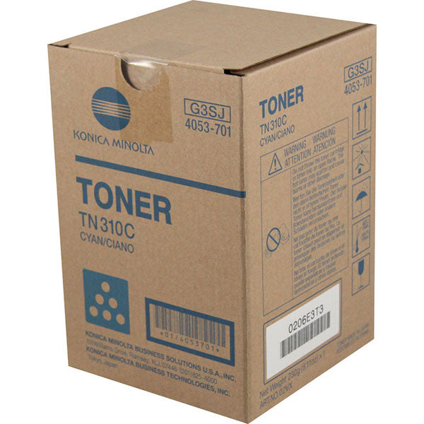 Konica Minolta 4053-701 Cyan Toner Cartridge
