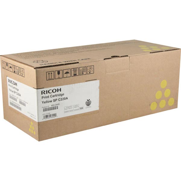 Ricoh 406044 Yellow Toner Cartridge