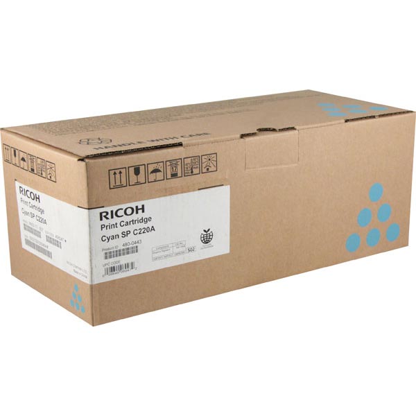 Ricoh 406047 Cyan Toner Cartridge